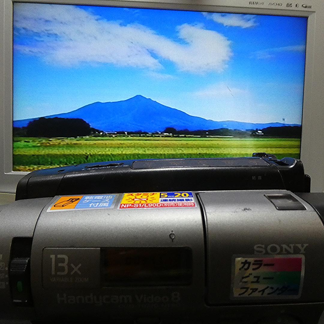 動作良好 Video8 ソニー CCD-TR270 人気 高画質8ミリビデオカメラ