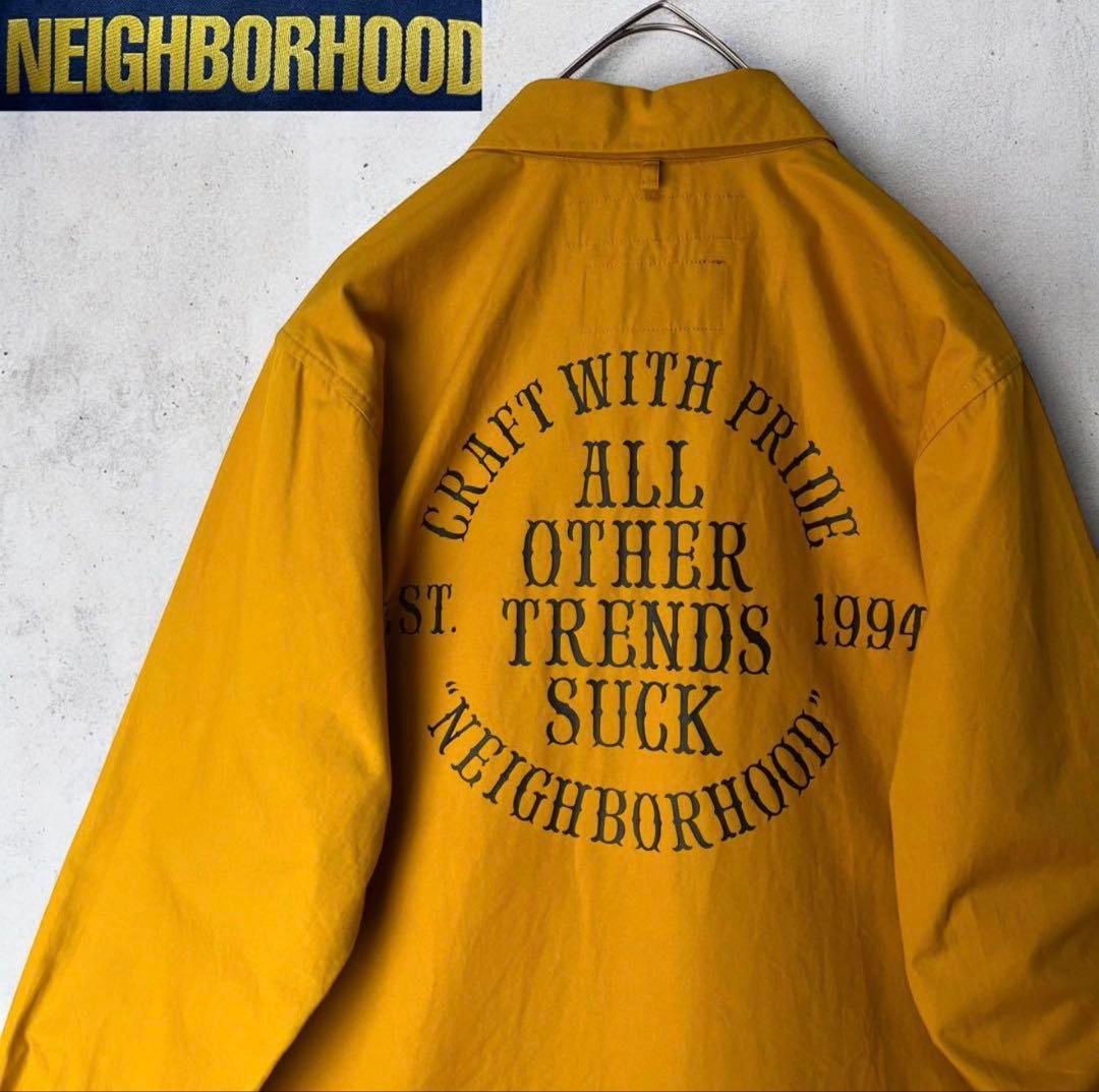 NEIGHBORHOOD マスタードイエローシャツ Sサイズ
