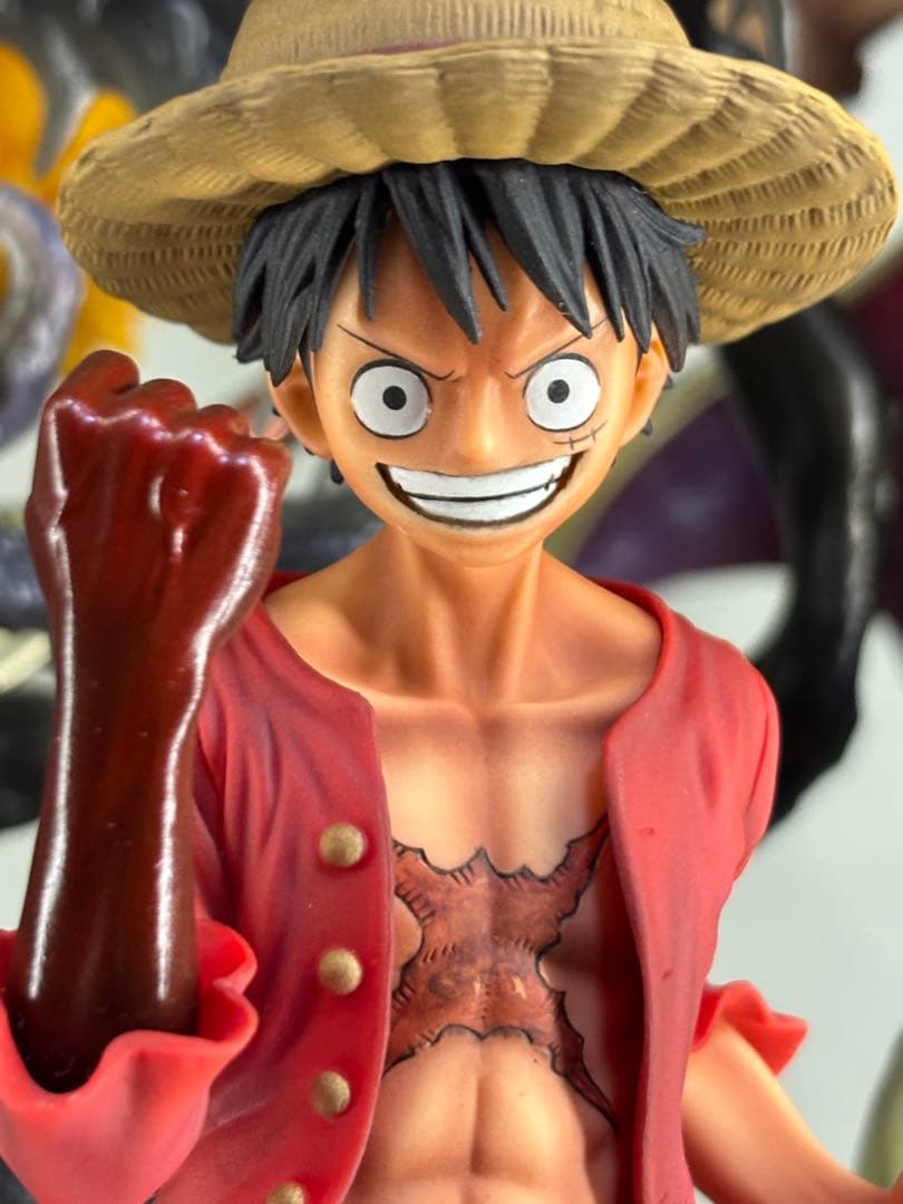 ワンピース ルフィ フィギュア　二次元彩色　リペイント品