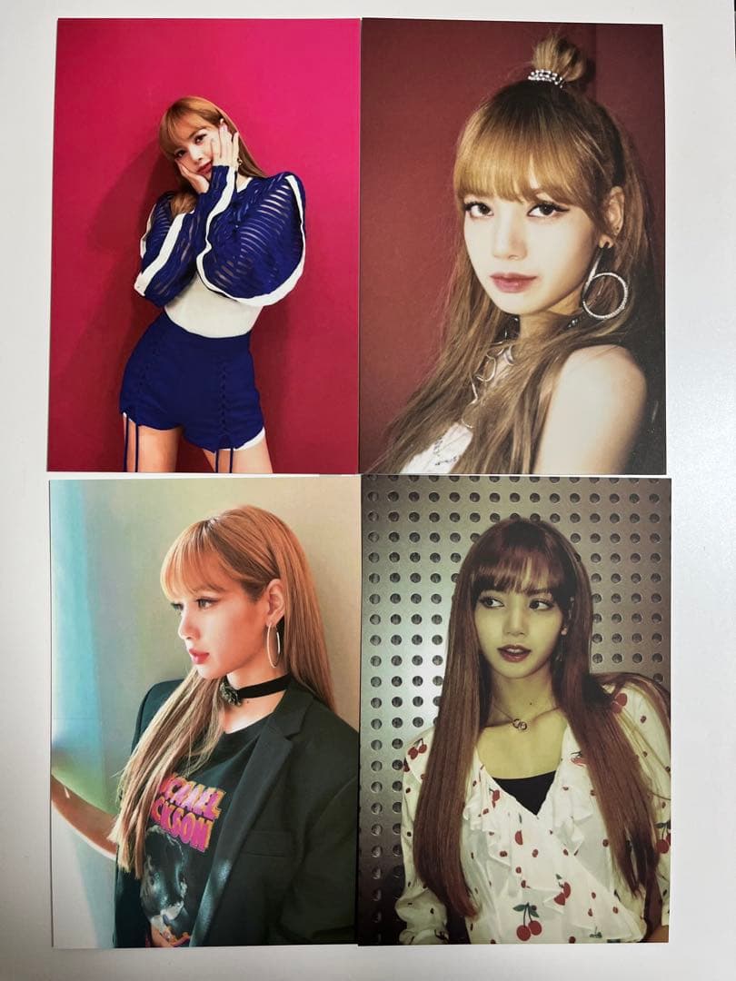 BLACKPINK LISA 公式　ポストカード　レア BLACKPINK LISA ポップアップ 入場特典 ポストカード ブラックピンク