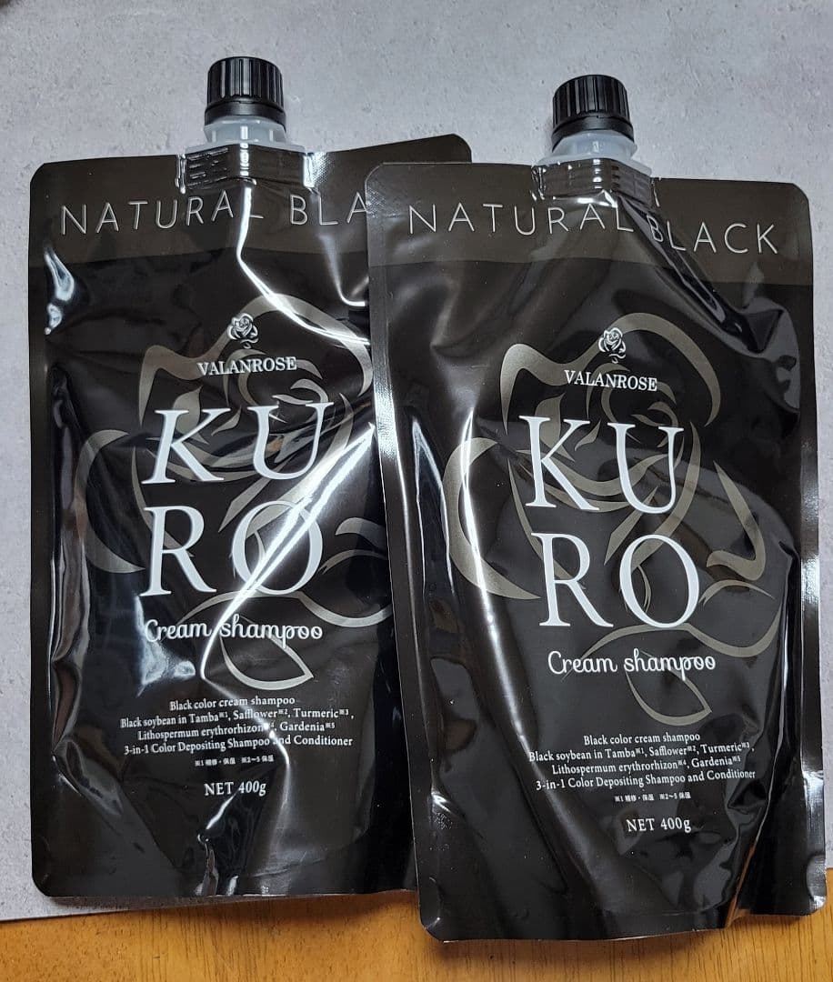 【新品】バランローズ KURO クリームシャンプー ナチュラルブラック 2個 楽天市場】【4日20時から使える！クーポン対象商品】白髪染め