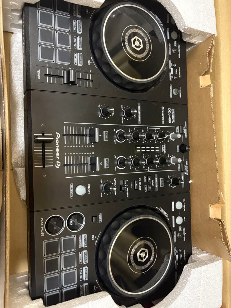 【箱付き　美品】Pioneer DJ DDJ-400 DJコントローラー Pioneer DJ DDJ-400 | rekordbox dj 専用2チャンネルDJコントローラー