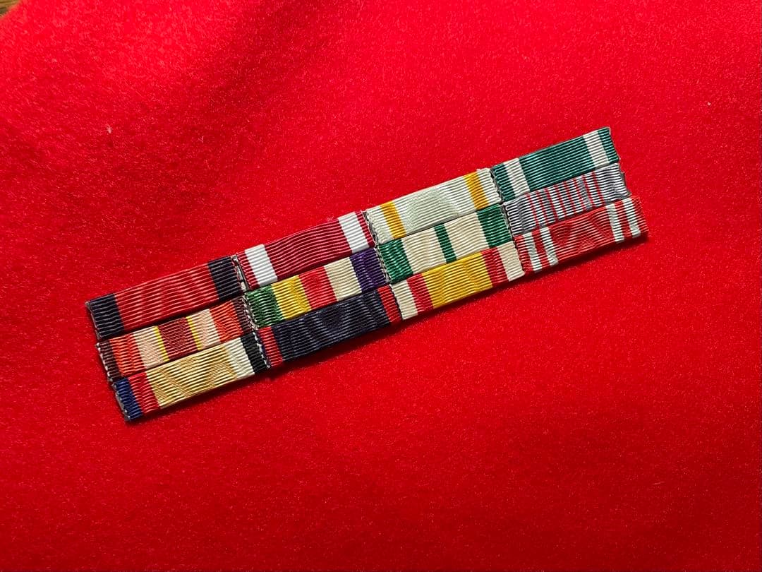 日本軍　略綬　大勲位菊花大綬章　勲一等旭日桐花大綬章入り　12連略綬