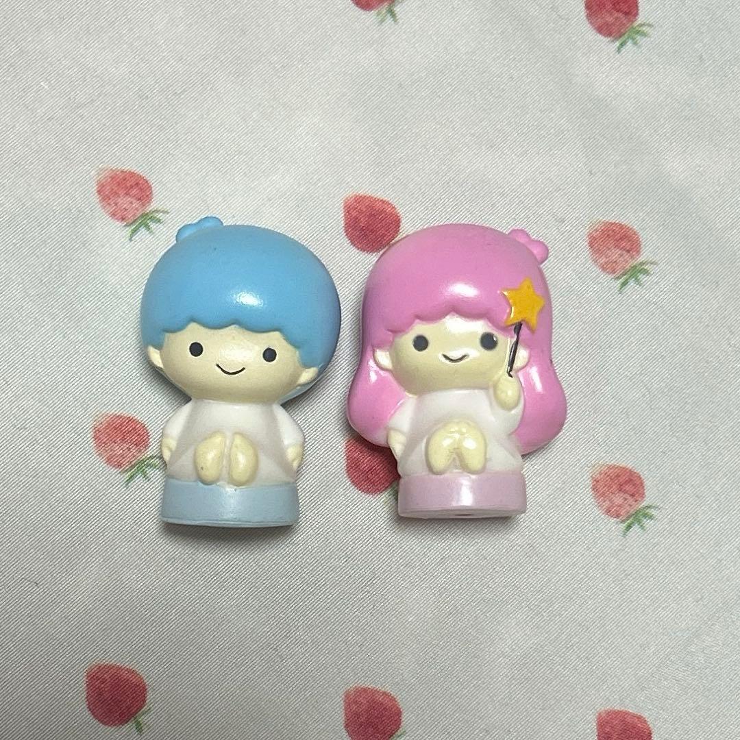 平成レトロ リトルツインスターズ ミニフィギュア キキ ララ サンリオ