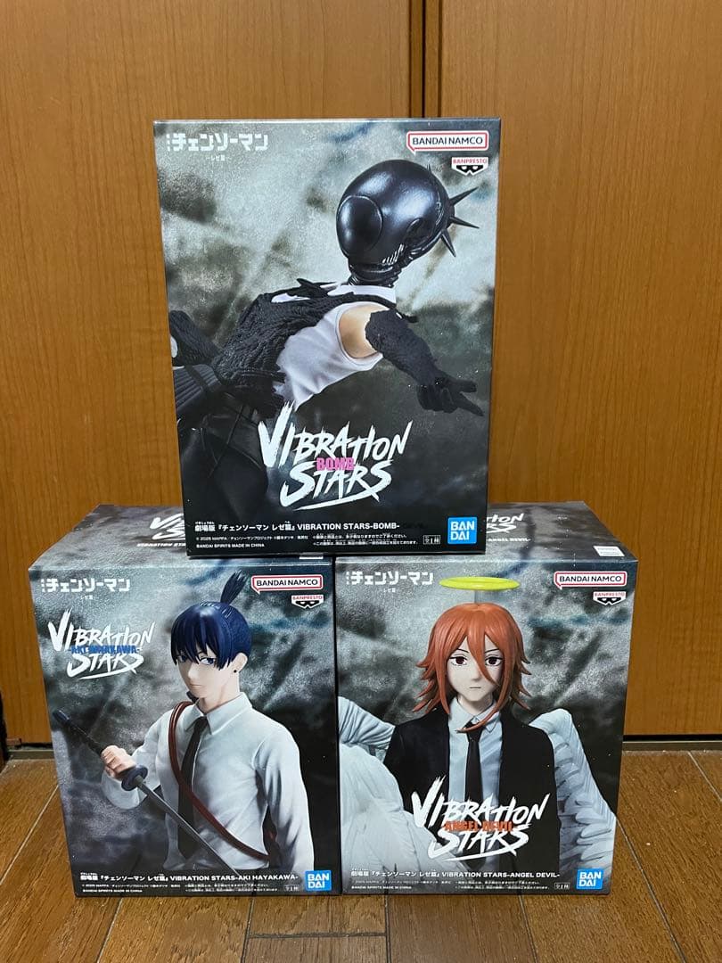 チェンソーマン　フィギュア　まとめ売り チェンソーマン』一番くじに新作！ 初の立体化となる“レゼ＆ボム”の