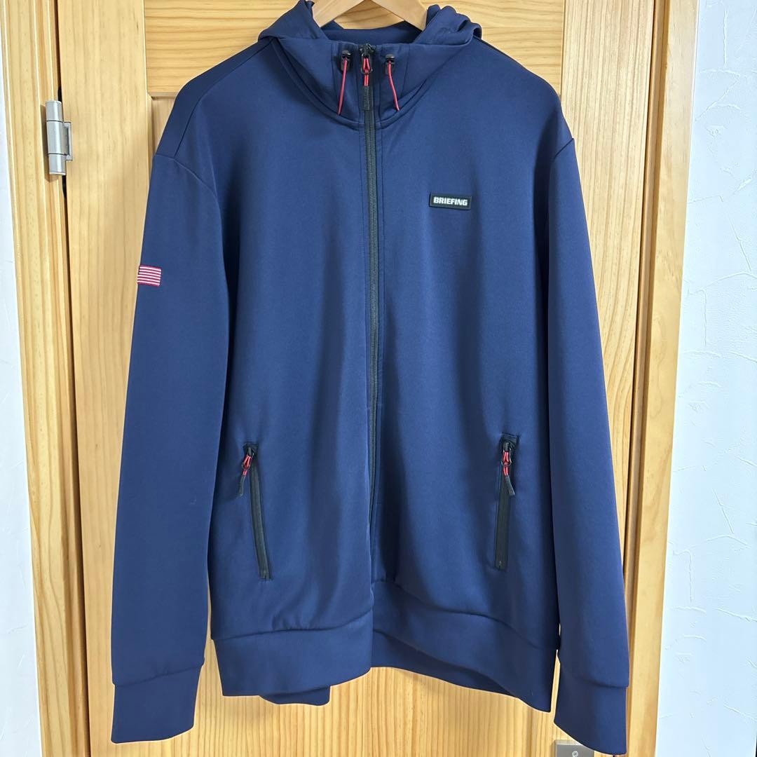 BRIEFING GOLF ブリーフィング ゴルフ パーカー NAVY XL 紺