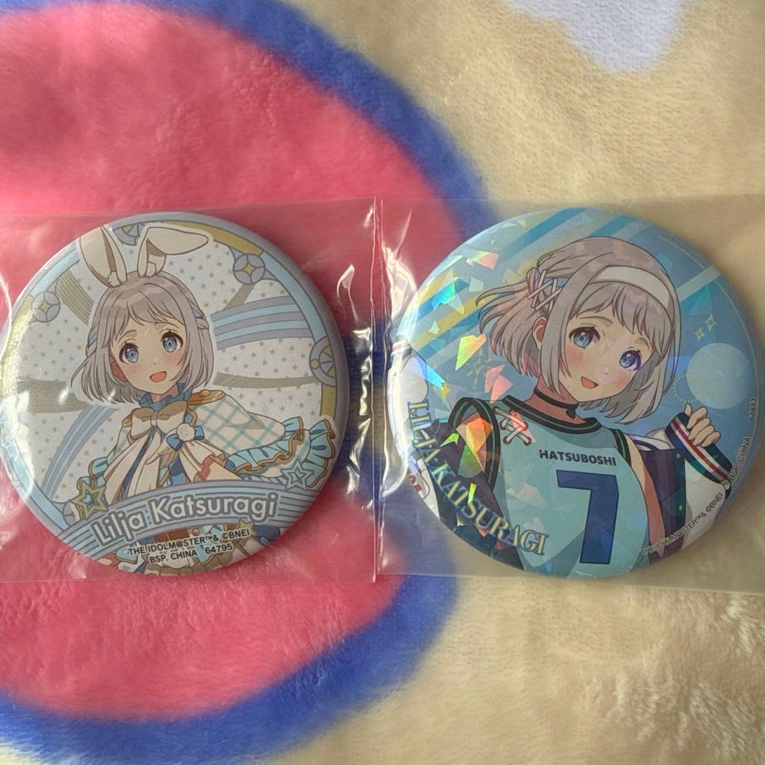 学園アイドルマスター 学マス 一番くじ 葛城リーリヤ 缶バッジセット