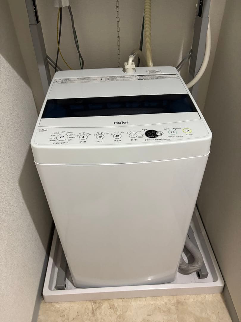 Haier 縦型洗濯機 5.5kg JW-C55D