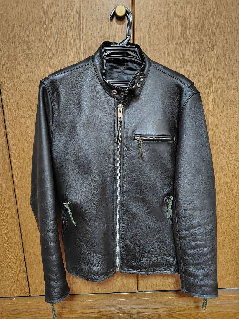 FREEDOM　シングルライダース　38インチ 中古・古着通販】FREEDOM (フリーダム) シングルライダースジャケット