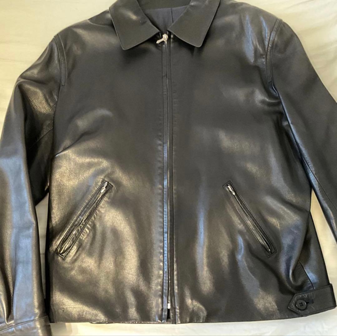 ジャケット・アウター 90's agnes b homme Single Leather jacket