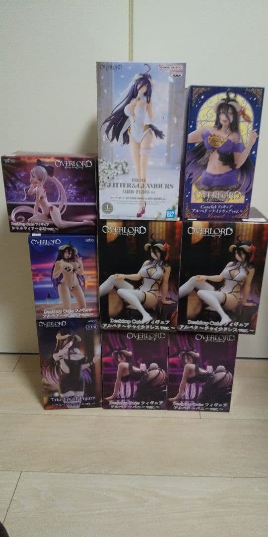 オーバーロード　アルベドセット（シャルティアもあるよ）９体