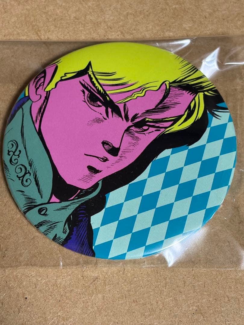 ジョジョの奇妙な冒険 ジャンプ展 50周年記念 缶バッジ DIO ディオ ジョジョの奇妙な冒険 ジャンプ展 50周年記念 缶バッジ DIO ディオ