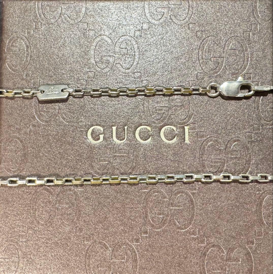 GUCCI グッチ ネックレス　ベネチアン スクエア ヴェネチアン　チェーン