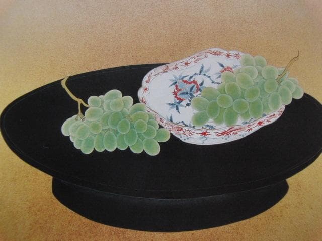 三井淳生、【圓卓爽果】、希少な額装用画集より、新品額装付、状態良好