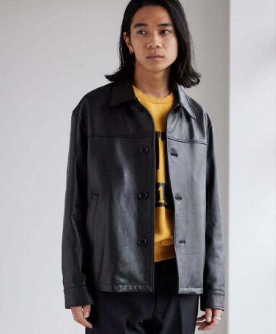 JOURNAL STANDARD ゴートレザー カー ブルゾン