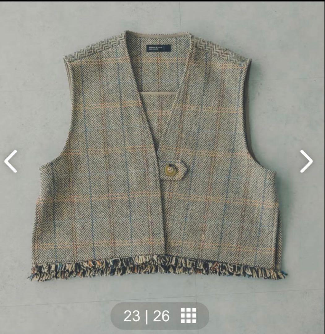 完売品KURASHI &Trips PUBLISHING ウールベスト 完売品KURASHI &Trips PUBLISHING ウールベスト - トップス新品 通販