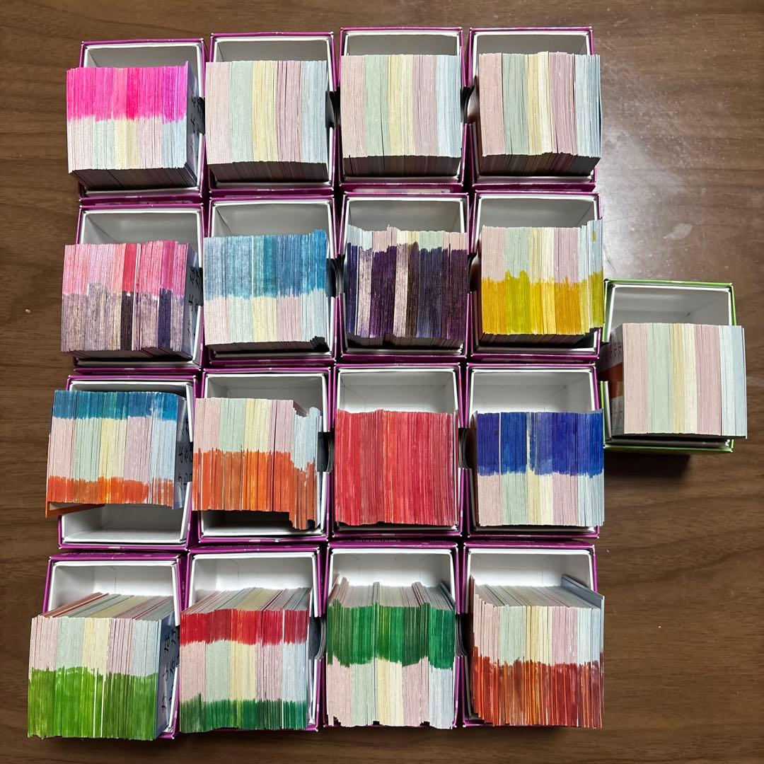 五色百人一首 取り札16 読み札1 おまけ付き - メルカリ