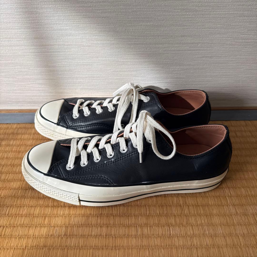 靴 converse CT70 black leather