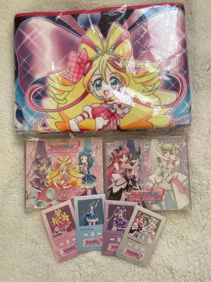 キミプリライブ 2025 特典 タオル カード CD