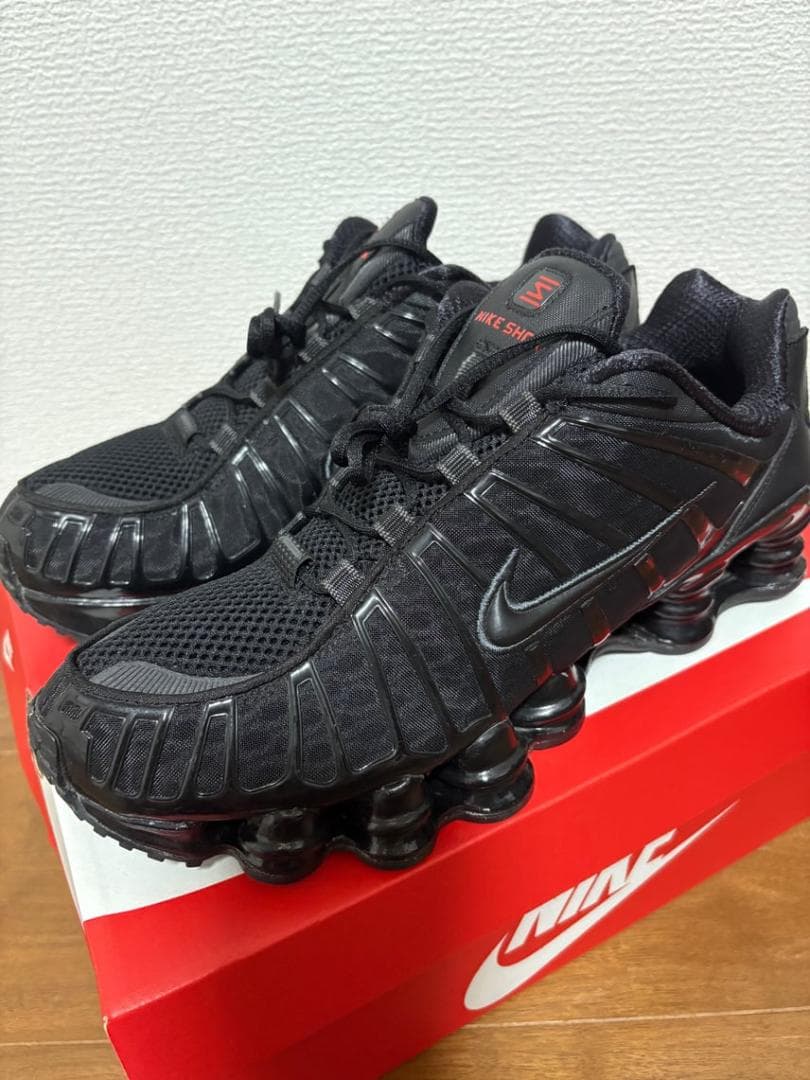 靴 NIKE SHOX TL BLACK 27.5cm