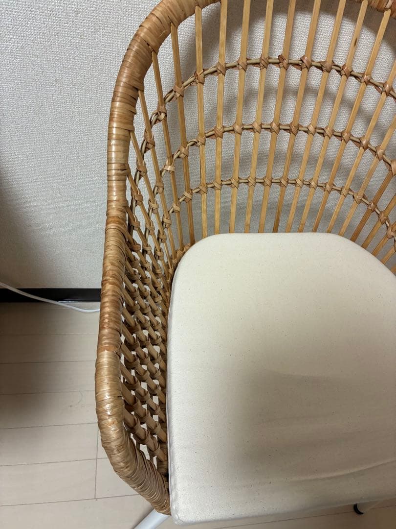 IKEA ニルソーヴェ ラタンチェア - メルカリ