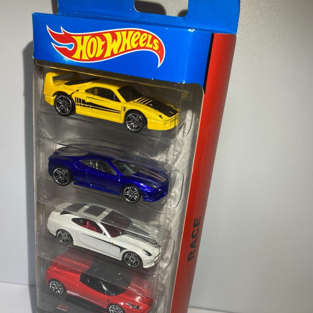 ホットウィール フェラーリ 5PACK 【BFB28】 【T8629】ミニカー