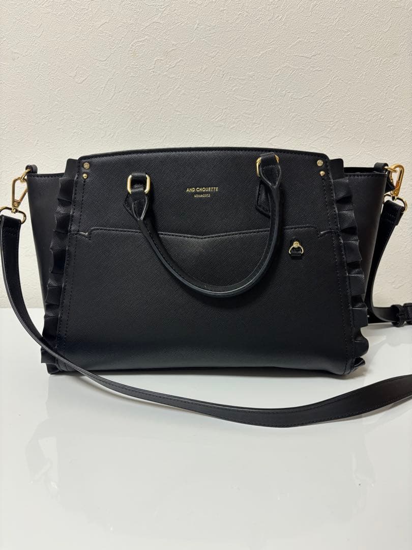 & chouette 推し事バッグ ブラック