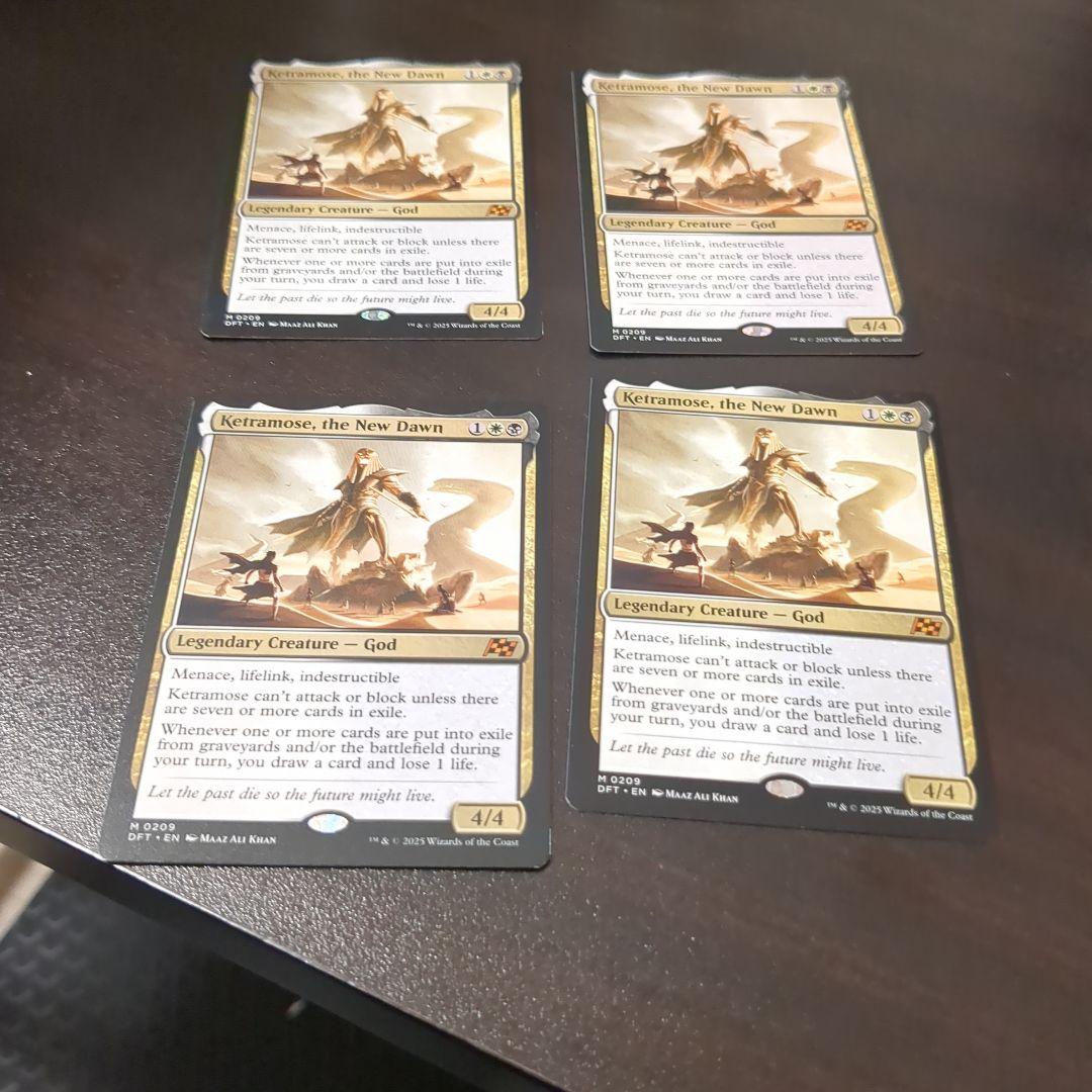 MTG 新たな夜明け、ケトラモーズ　英　4枚