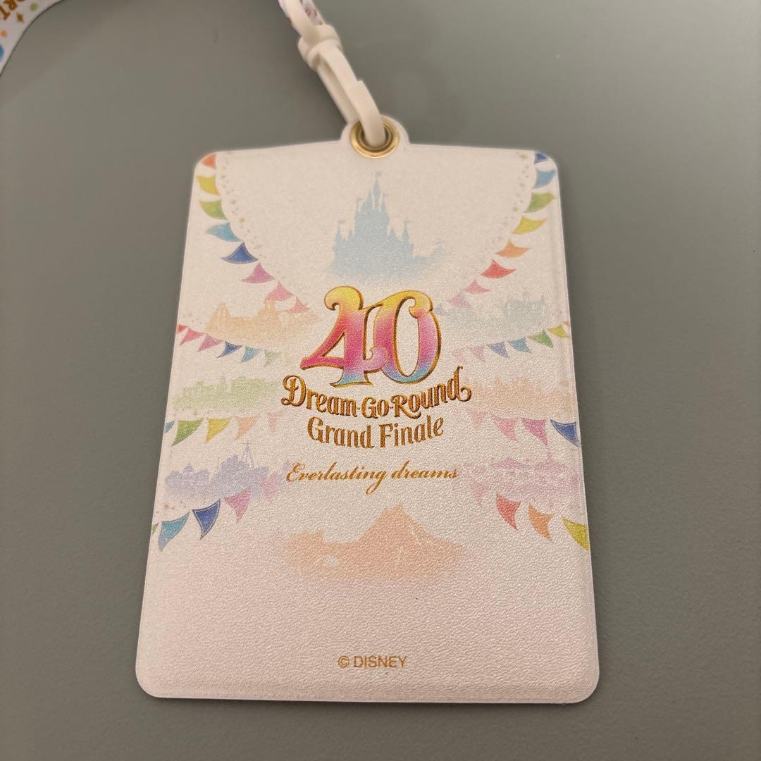 ディズニー40thパスケースとドナルド付箋セット - メルカリ