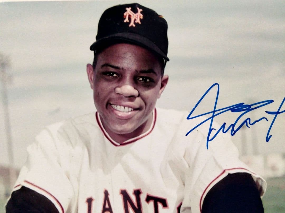 野球の殿堂…ウィリー・メイズ直筆サイン入り超 特大写真…Willie Mays 2026年最新】Yahoo!オークション -ウィリー メイズの中古品・新品・未