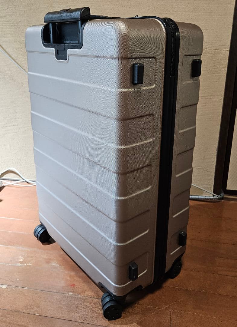 無印良品 ハードシェル キャリーケース75ℓ ベージュ