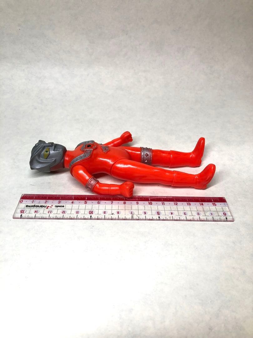 ウルトラマンレオ アストラ ブルマァク ミドルサイズソフビ 当時物 約