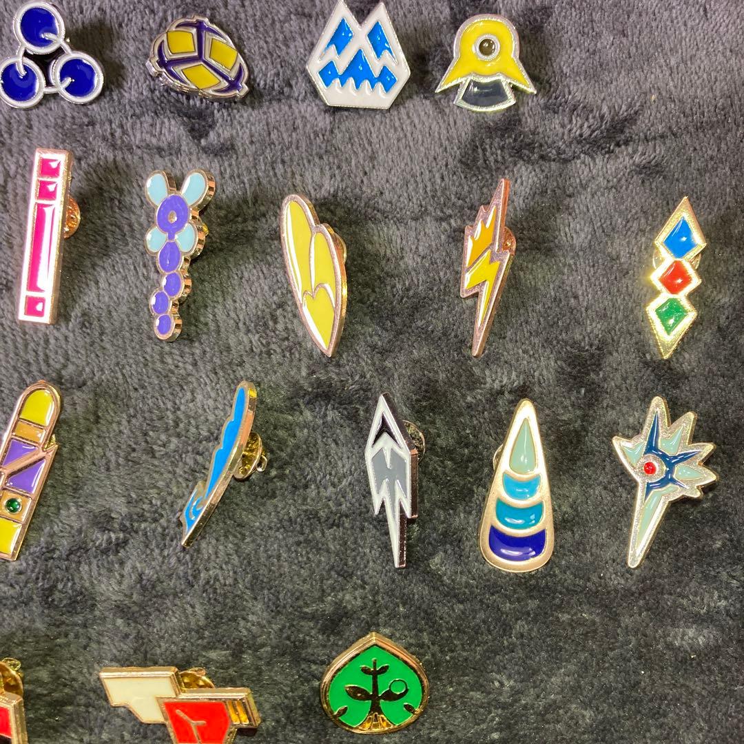 ポケモン ジムバッジ カントー地方〜カロス地方 58個セット - メルカリ