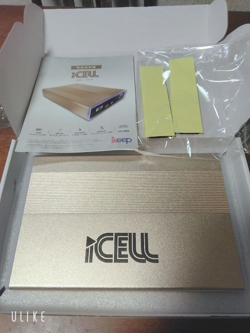 iCELL ドライブレコーダー ゴールド