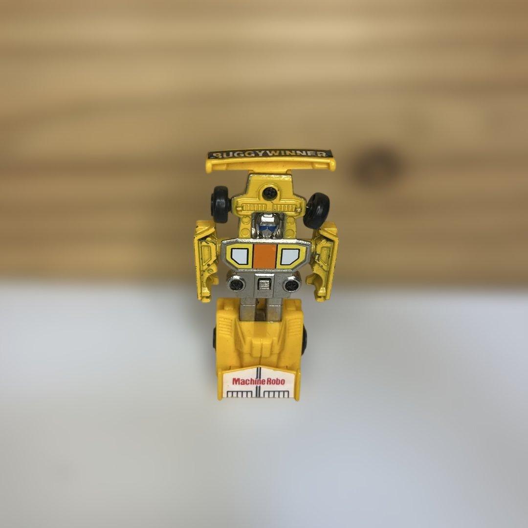 ○当時物　マシンロボ W-04 ウイナーロボ バギーウイナー バンダイ