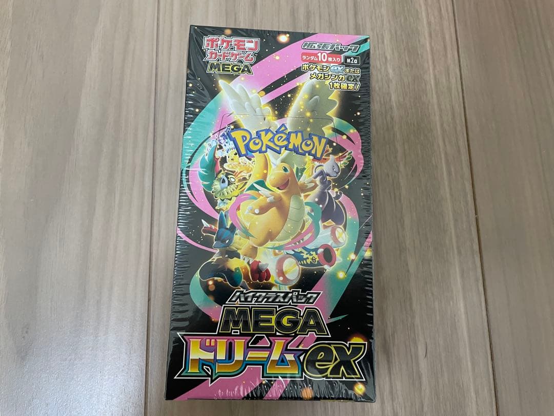 ポケモンカードゲーム MEGAドリーム1box シュリンク付　即日発送可