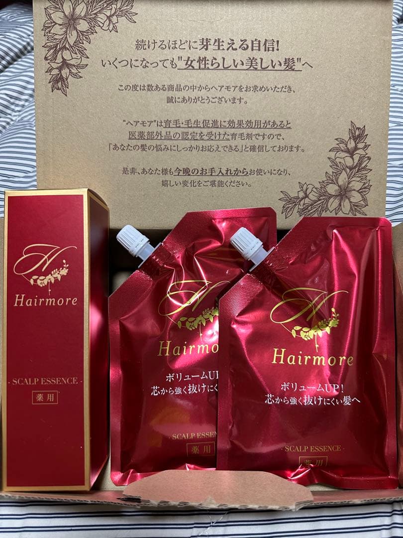 薬用 ヘアモア hairmore スカルプエッセンス 医薬部外品