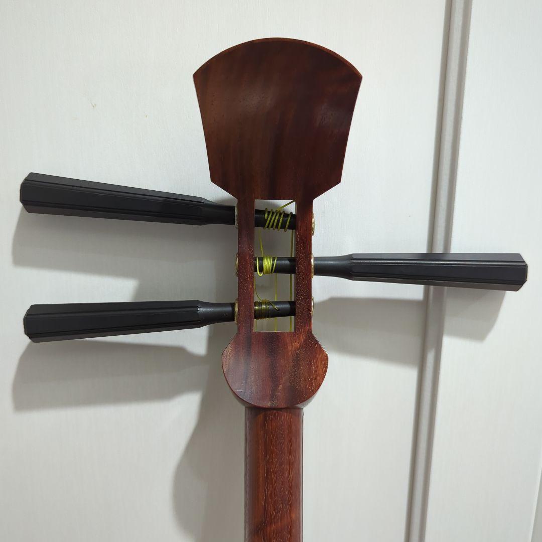 中棹三味線本体 皮破れなし