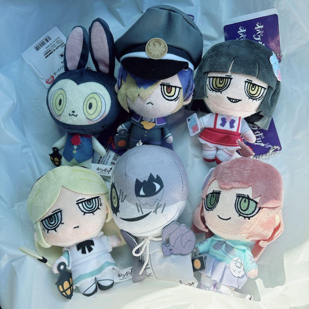 オバケイドロ ぬいぐるみ マスコット 6種セット　モーリーファンタジー 限定