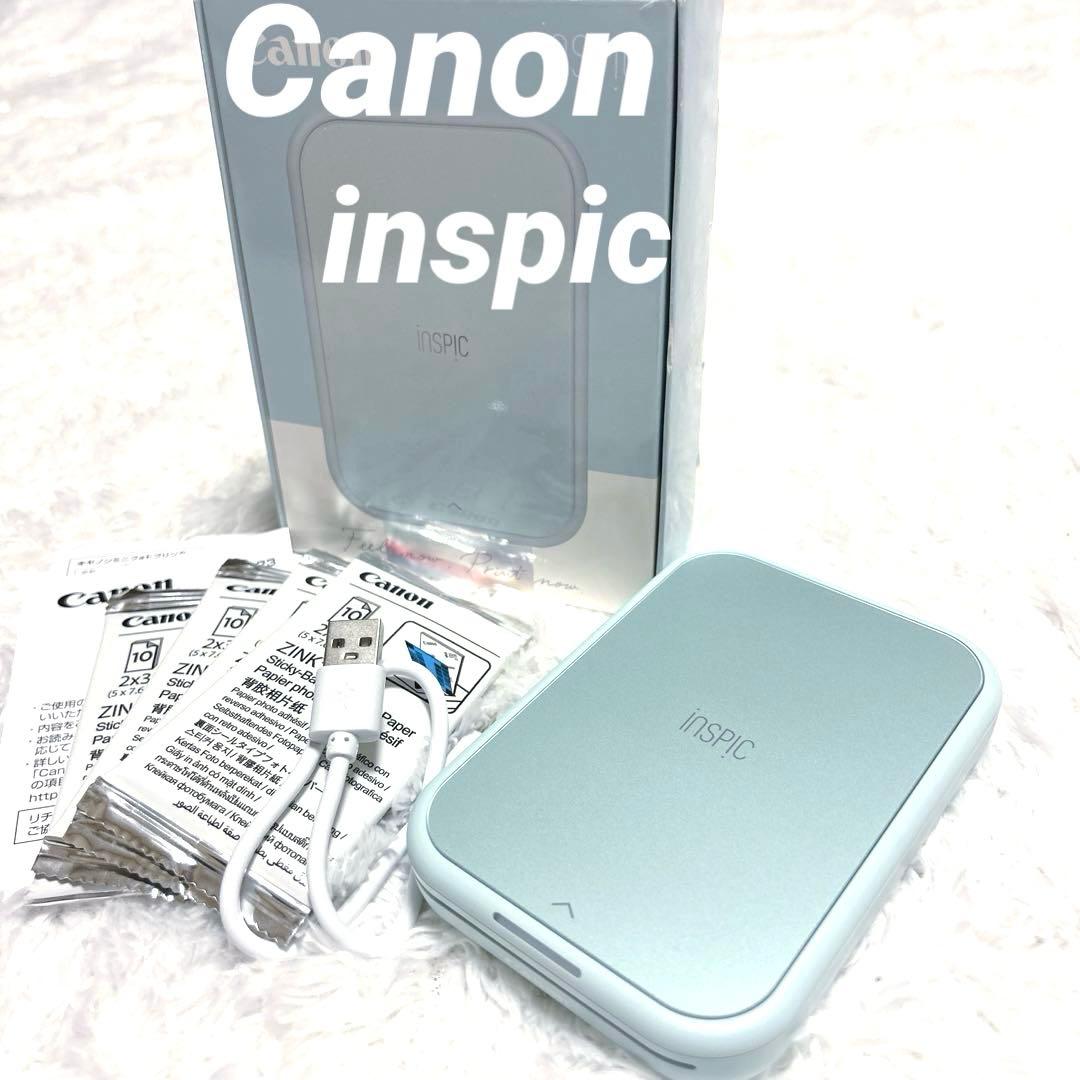 未使用級✨Canon iNSPiC スマホプリンター 本体＋用紙