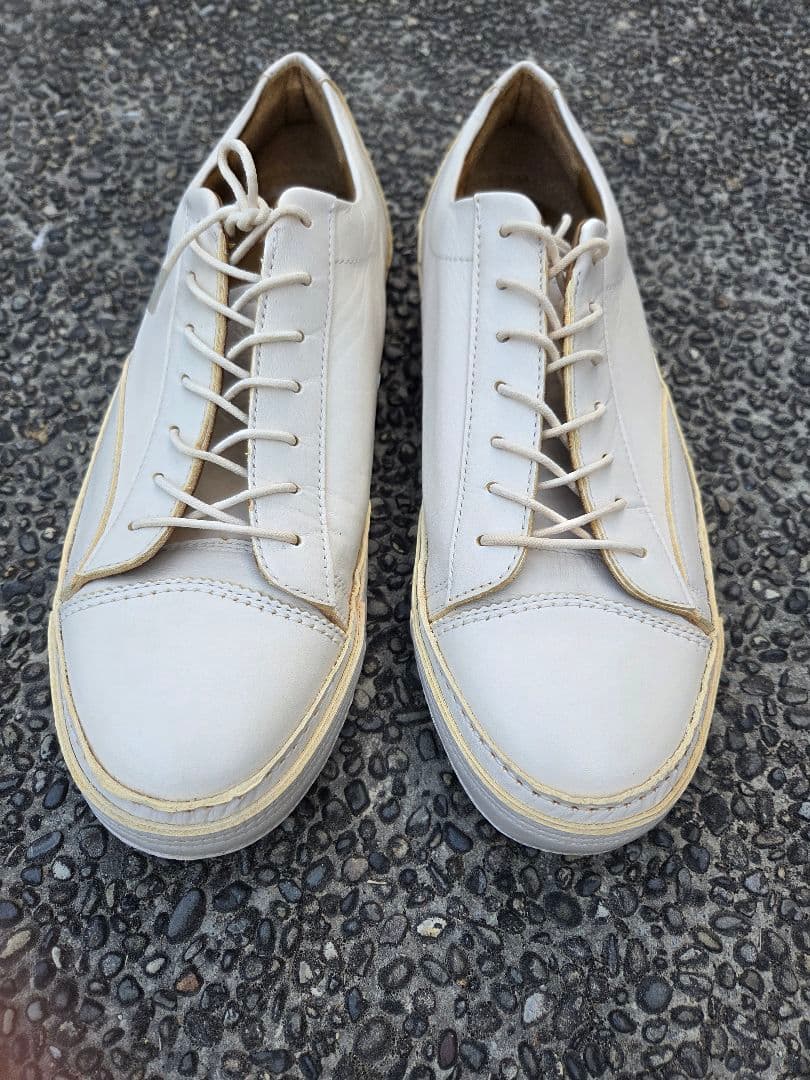 ミハラヤスヒロ　レザースニーカー　MIHARA YASUHIRO