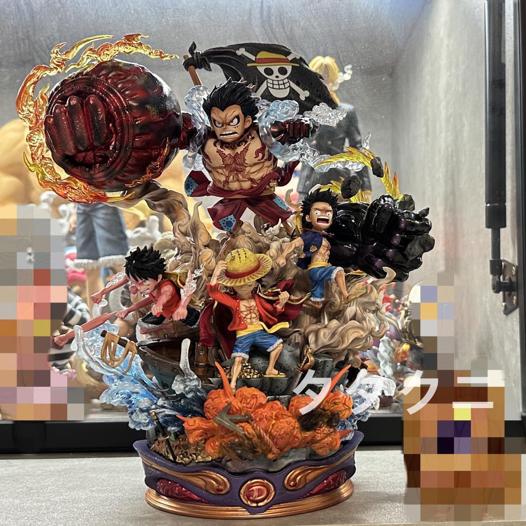 ワンピース モンキー・D・ルフィ ワーコレサイズ フィギュア ガレージ