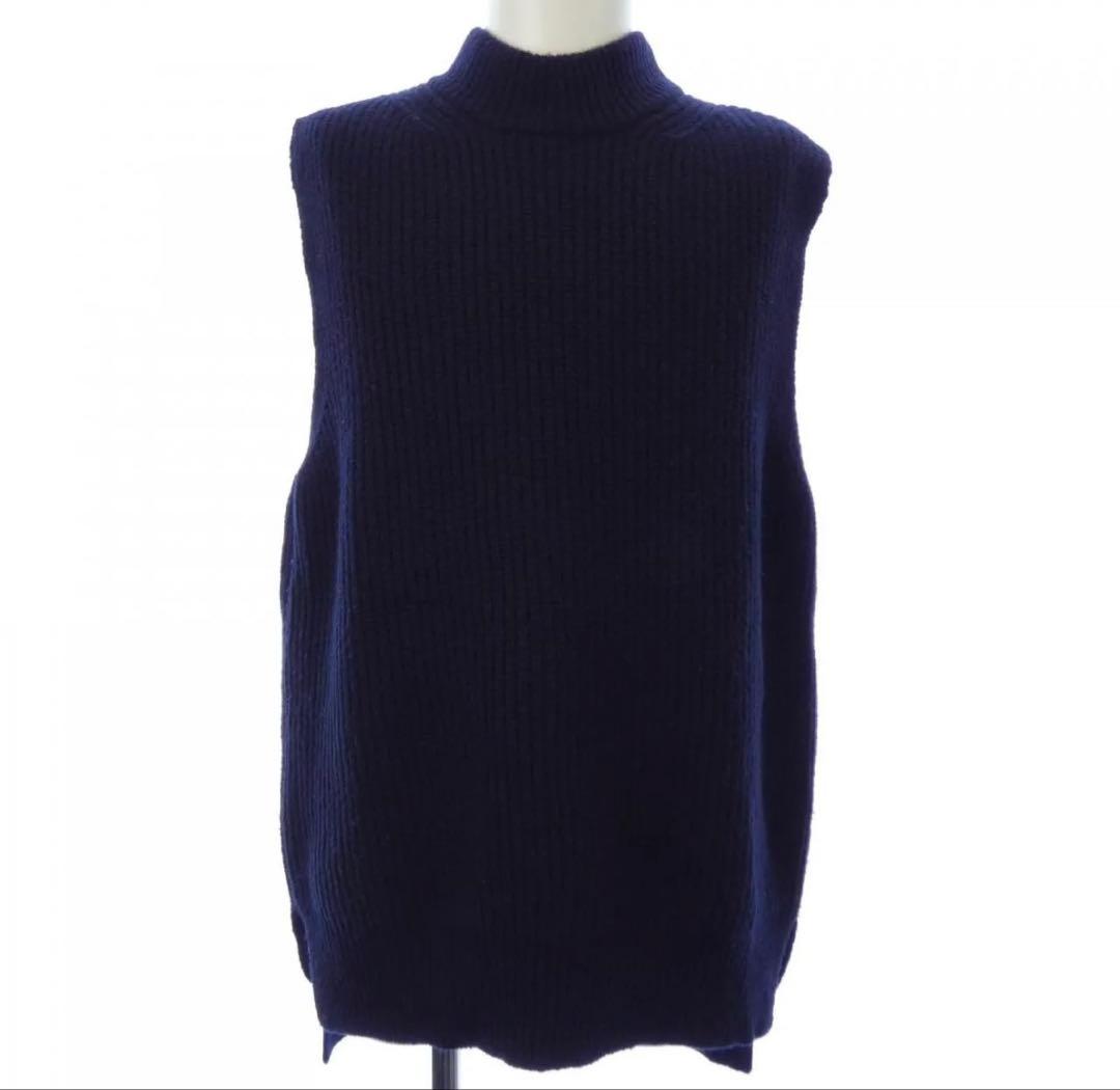 マルニ MARNI プルオーバー ローゲージ モックネック リブニット ベスト