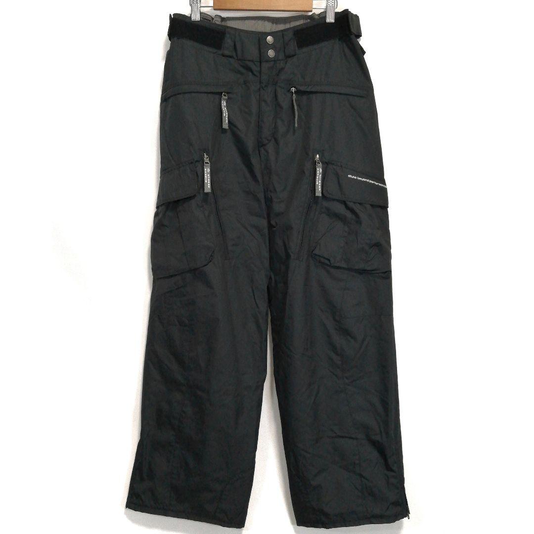 ellesse メンズ スノボウェア スキーウェア 上下セット カーキ