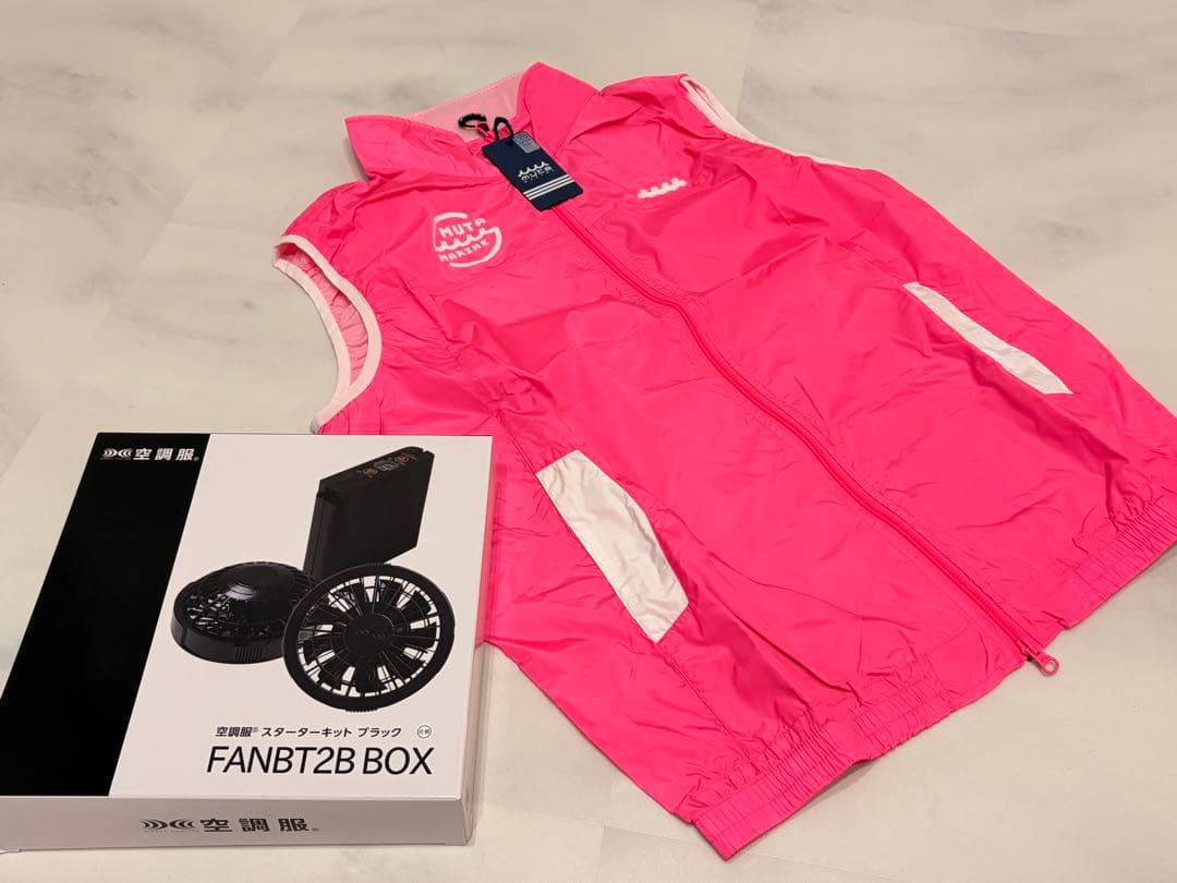 muta marine 空調服 ピンク