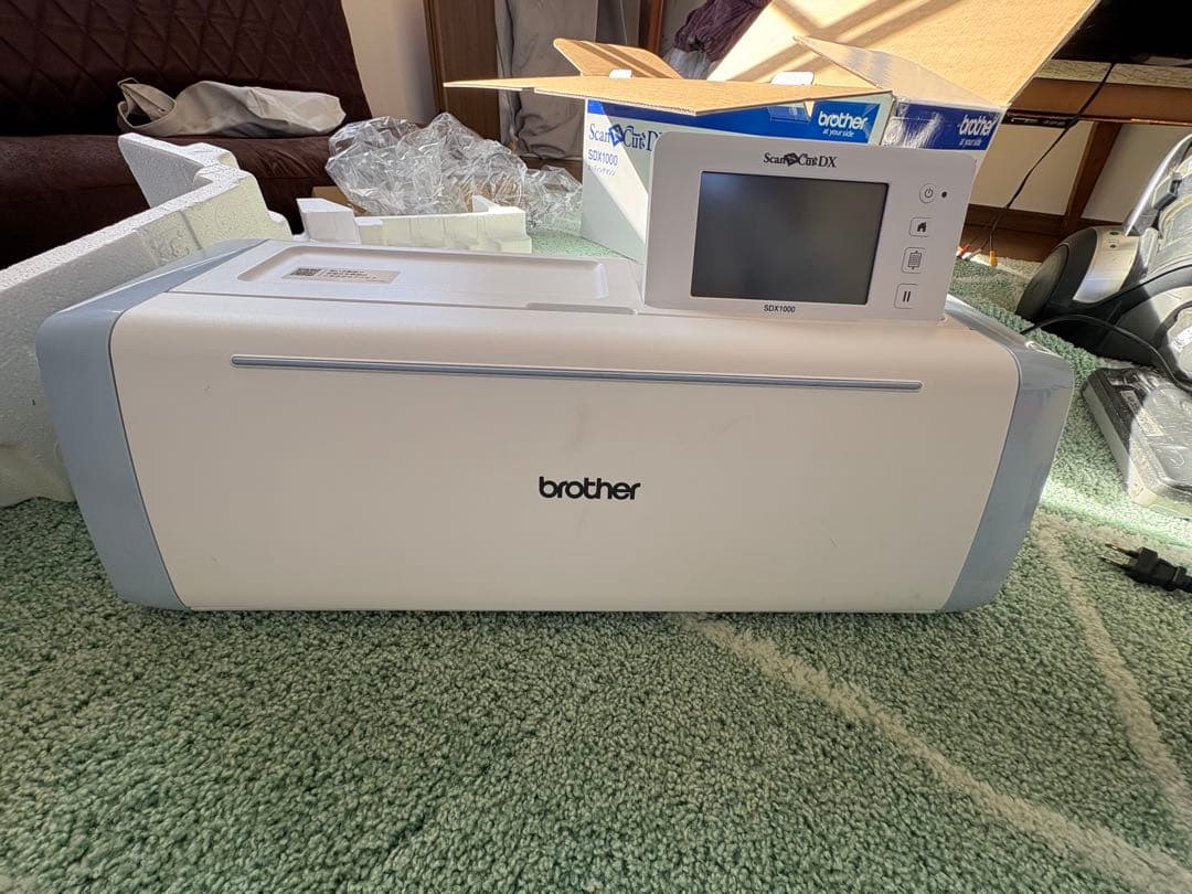 NICO★Brother ScanNCut SDX1000カッティング
