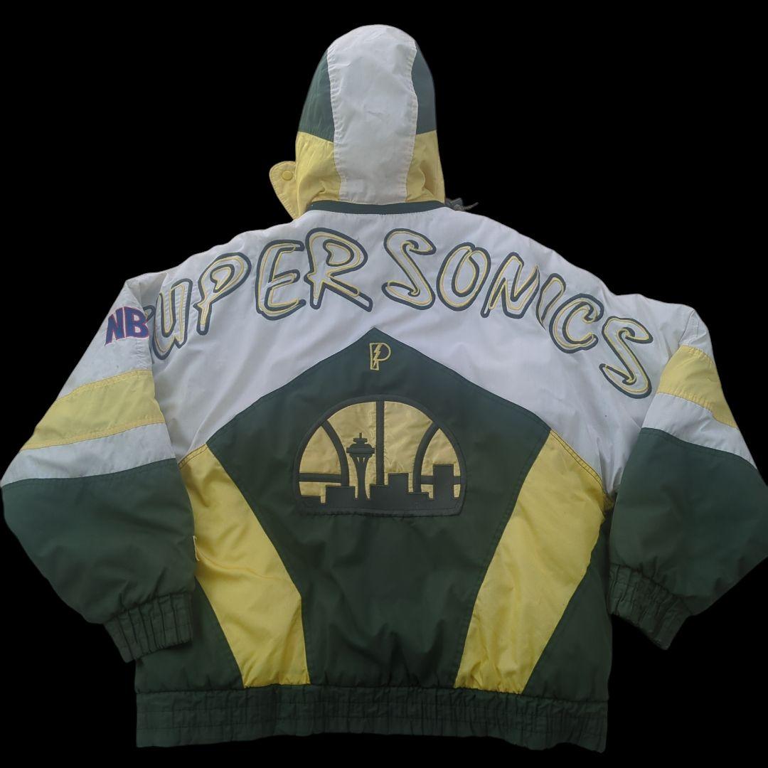 ユ*キ様 【希少】 NBA プロプレイヤー シアトルスーパー・ソニックス 中綿J