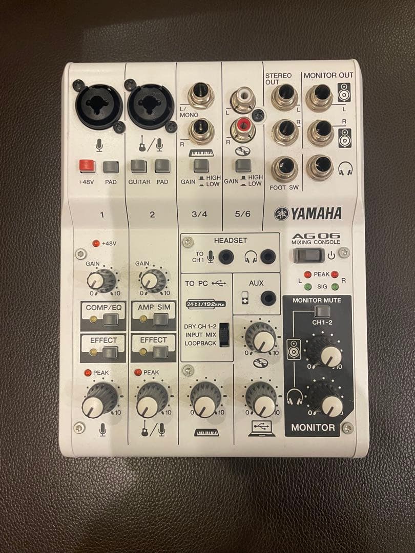 YAMAHA AG06 本体のみ