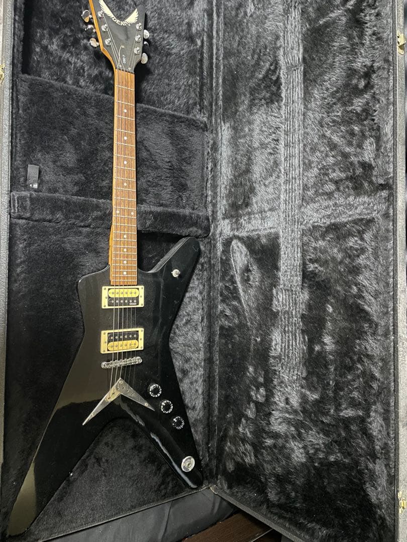 DEAN エクスプローラー　ギター(ハードケース付) Dean Z-X EXPLORER - RARE Diamond White - Dean Hardshell Case | Reverb