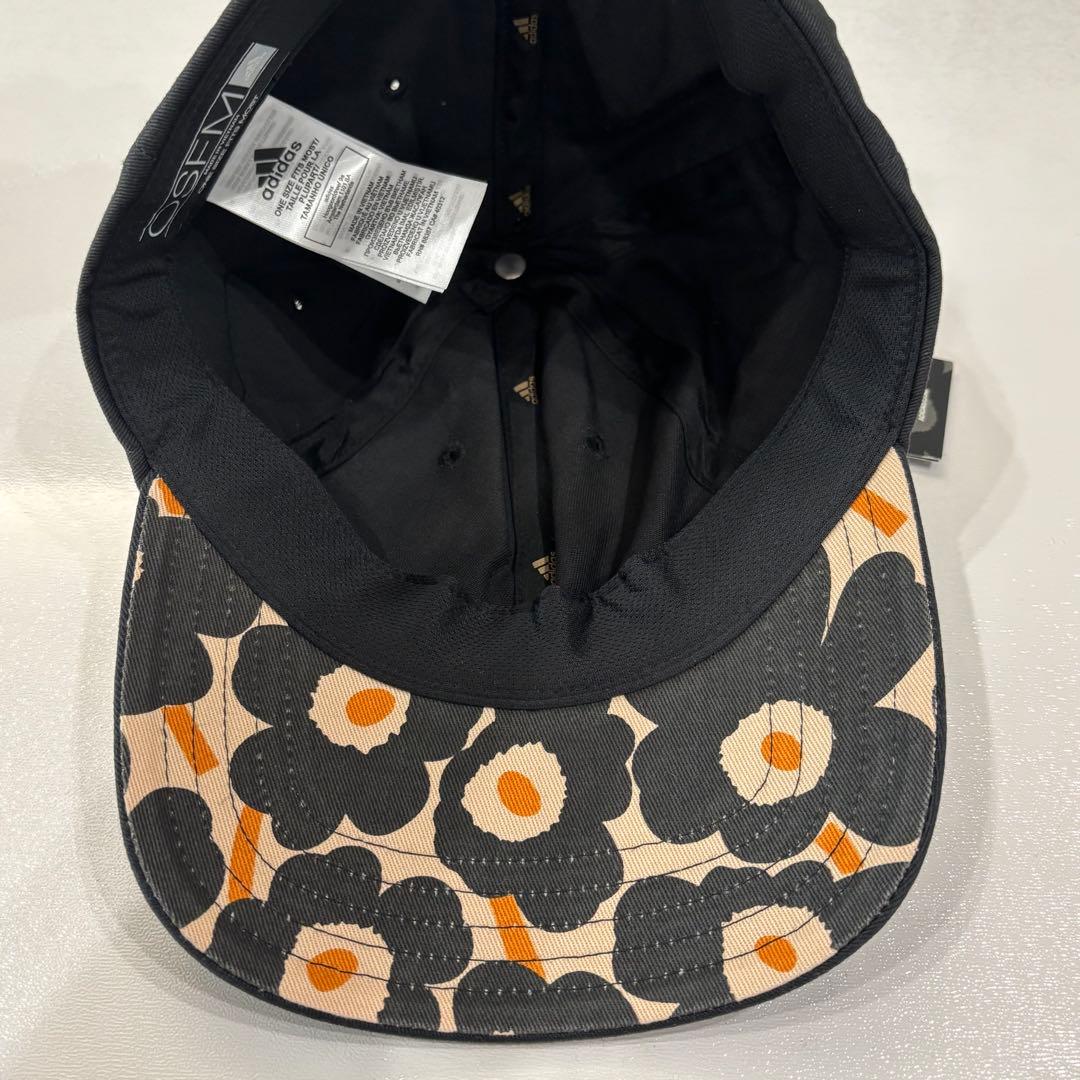 新品未使用】marimekko adidas キャップ レディースサイズ 黒 - メルカリ